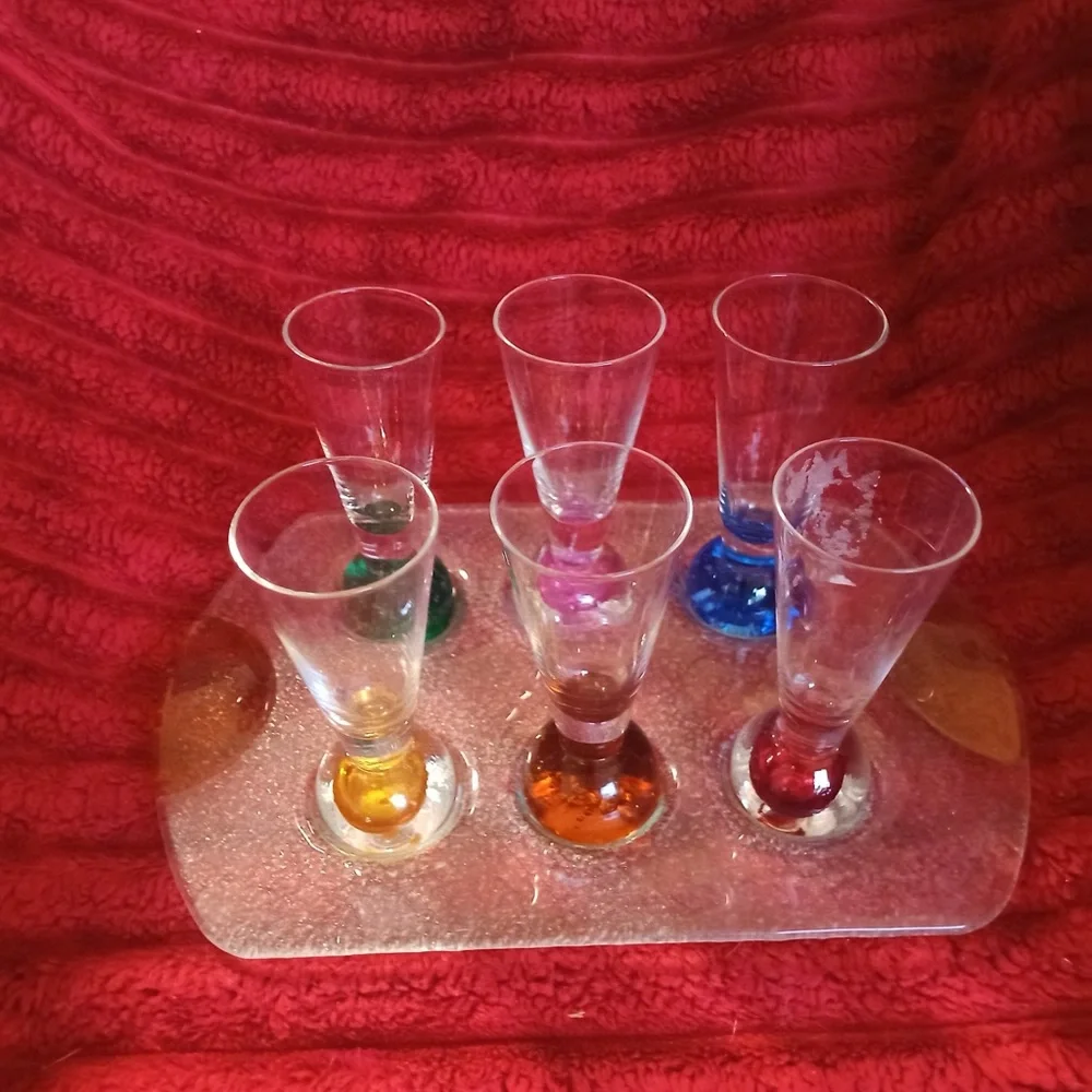 Multicolour Shot Glass Set - Picture 12 of 12